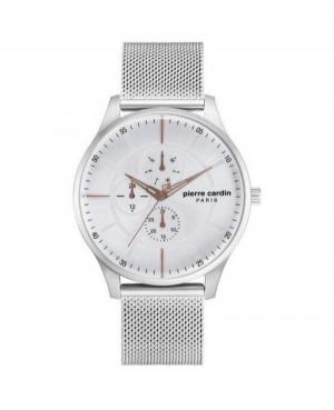 Mężczyźni klasyczny kwarcowy analogowe Zegarek PIERRE CARDIN A.PC902731F01 Biały Dial 44mm
