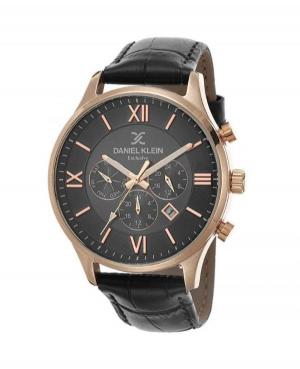 Mężczyźni klasyczny kwarcowy analogowe Zegarek DANIEL KLEIN DK.1.12440-5 Czarny Dial 45mm