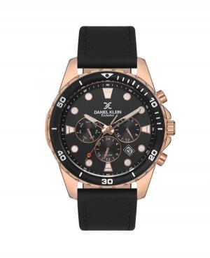 Mężczyźni klasyczny kwarcowy analogowe Zegarek Chronograf DANIEL KLEIN DK.1.12952-3 Czarny Dial 45mm