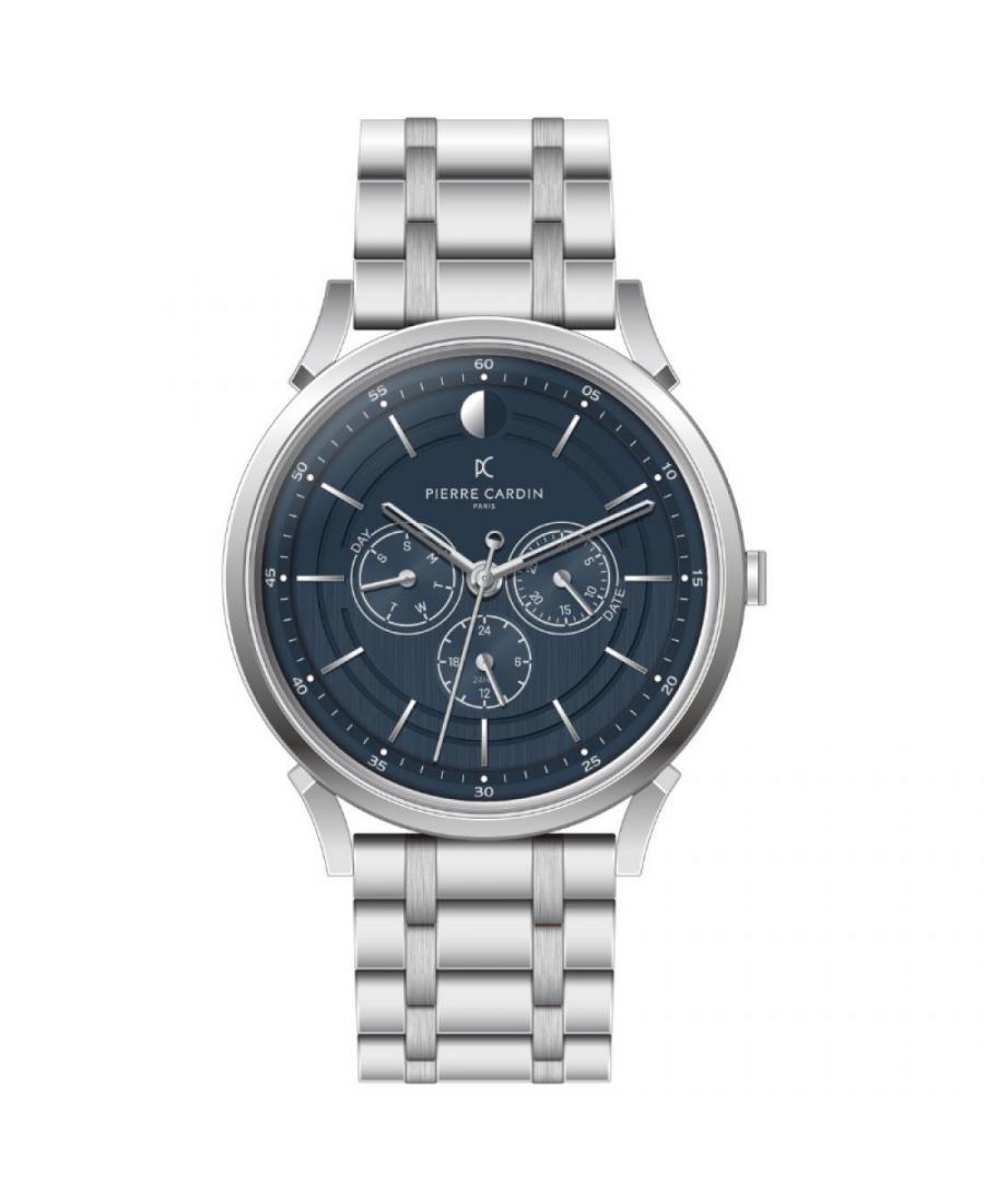 Mężczyźni klasyczny Funkcjonalny kwarcowy Zegarek Pierre Cardin CPI.2109 Niebieska Wybierz