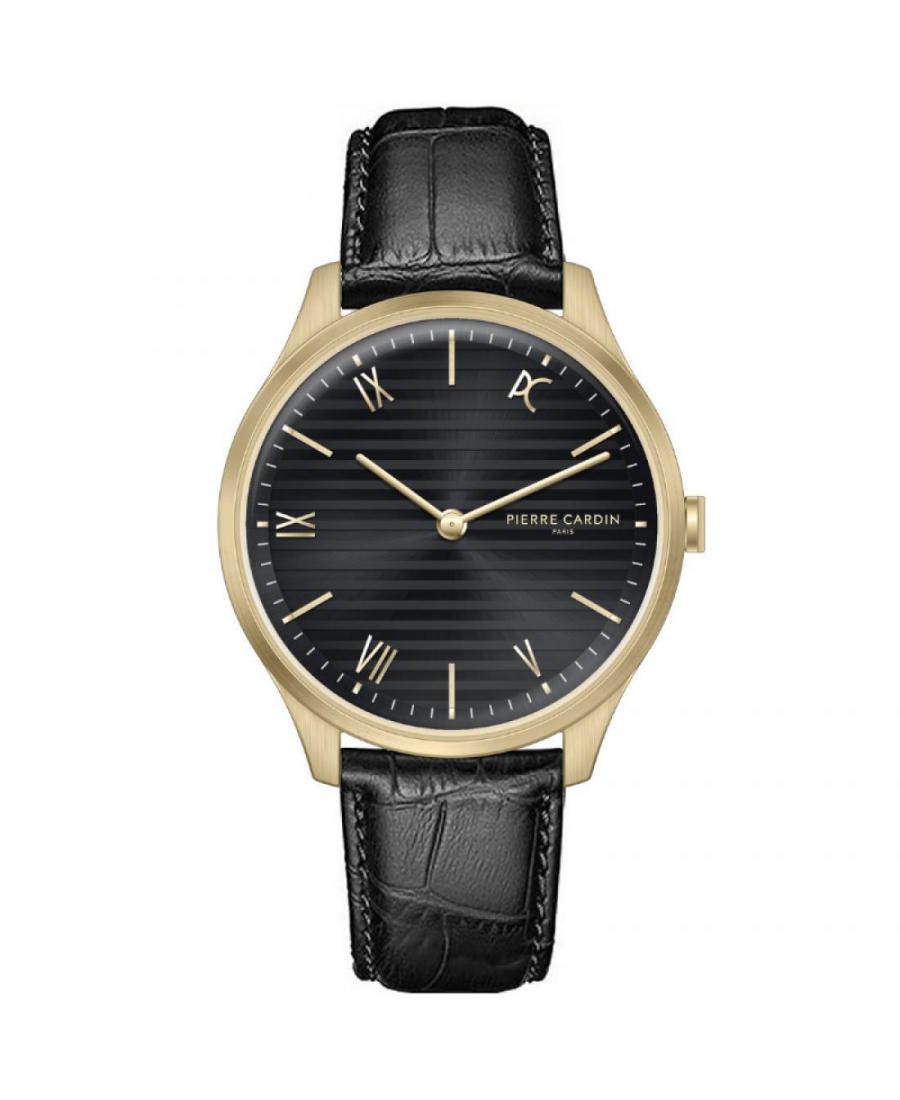 Men Classic Quartz Watch Pierre Cardin CBA.4024 Black Dial