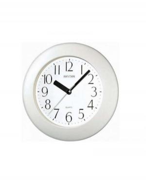 RHYTHM 4KG652WR03 vapour resistant clock Plastic White