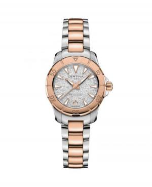 Women Swiss Classic Quartz Watch Certina C032.951.22.031.00 Silver Dial