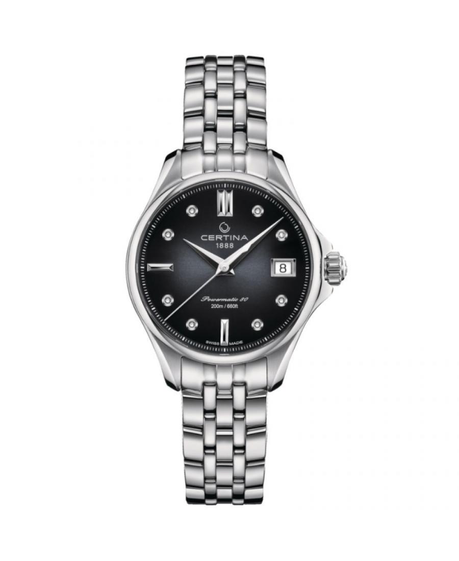 Women Swiss Classic Automatic Watch Certina C032.207.11.056.00 Black Dial