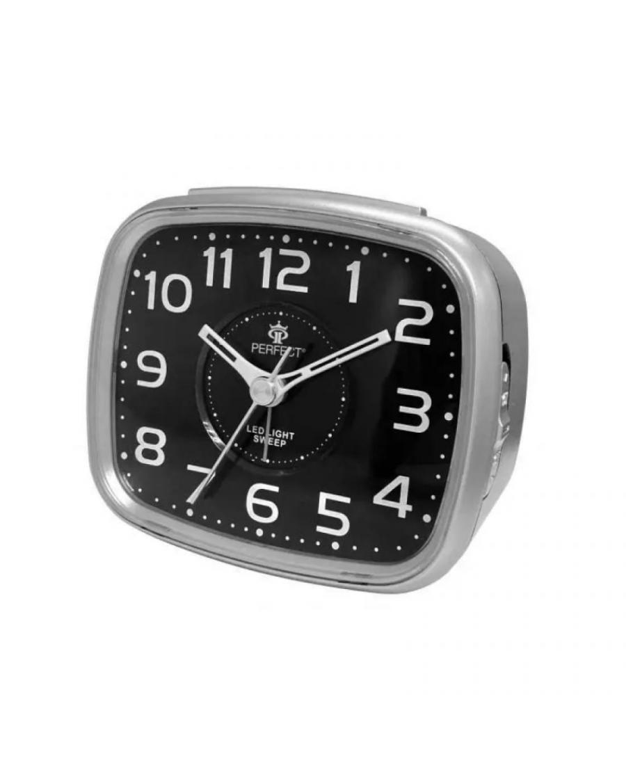 PERFECT Alarn clock ML003W-SP/SILVER Plastic Silver color Plastik Tworzywo Sztuczne Kolor srebrny