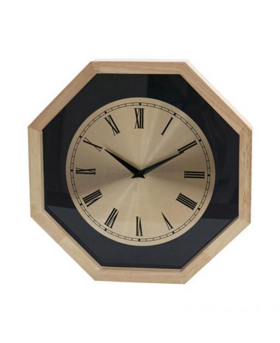 Lexinda EC-W087W Wall clock Metal Imitation wood