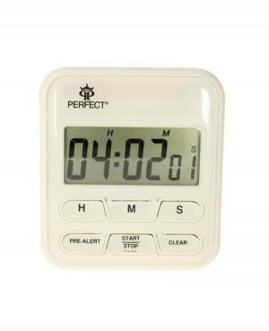 Timer / Countdown timer Perfect TM83/WH Plastic Plastik Tworzywo Sztuczne Biały