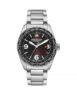 Men Swiss Quartz Watch Swiss Military Hanowa SMWGH2100904 Black Dial