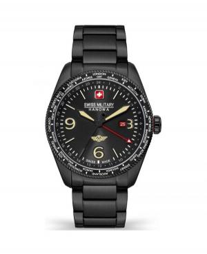 Mężczyźni Szwajcar kwarcowy analogowe Zegarek SWISS MILITARY HANOWA SMWGH2100930 Czarny Dial 42mm
