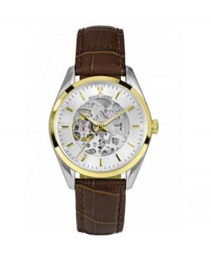 Men Classic Automatic Watch Jacques Lemans 1-2087D Silver Dial
