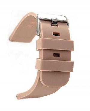 Watch Strap Diloy SBR40.13.20 Silicone Pink 20 mm