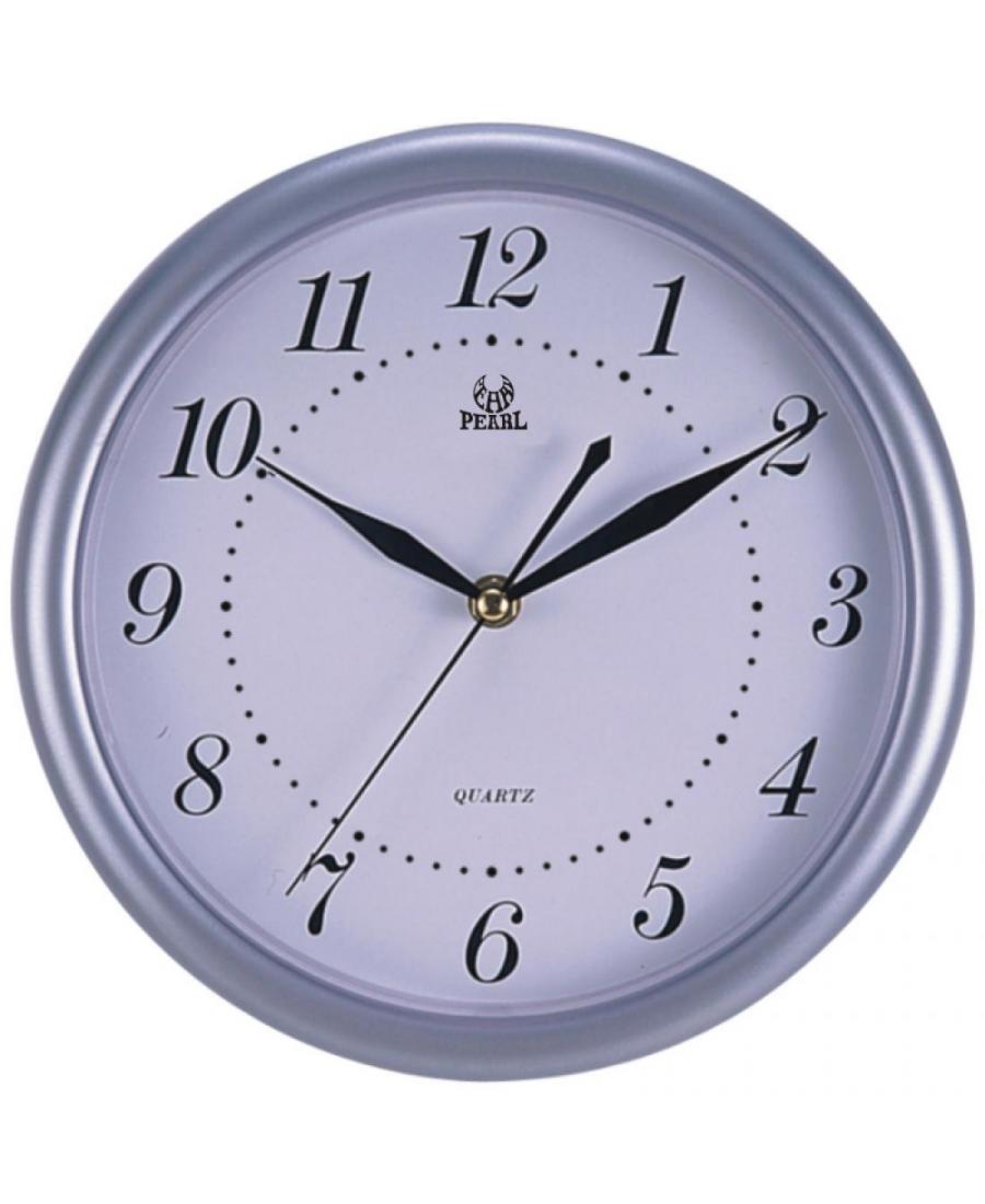 Pearl MP-1700-2 Wall Clock Plastic Silver color