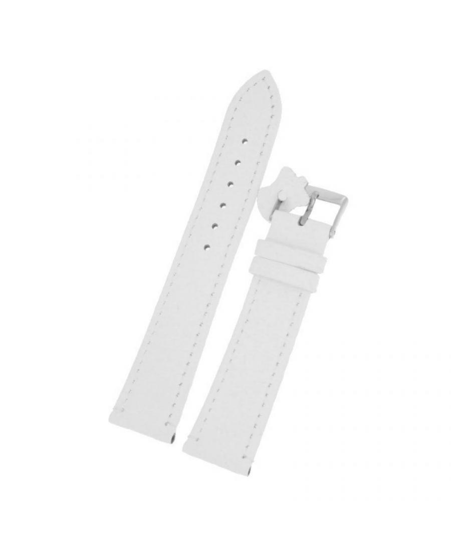 Watch Strap Diloy P178.22.16 White 16 mm
