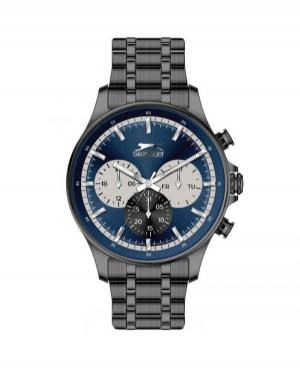 Mężczyźni klasyczny kwarcowy analogowe Zegarek SLAZENGER SL.9.6518.2.05 Niebieska Dial 45mm