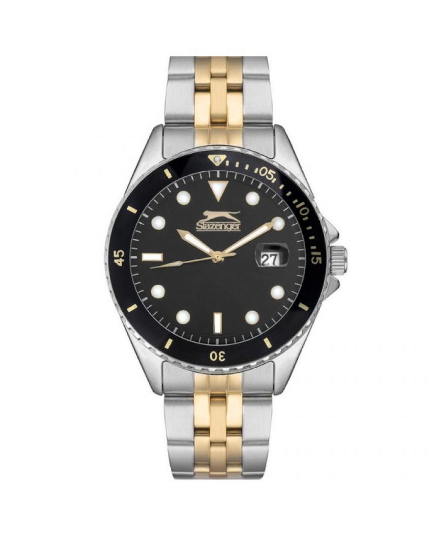 Men Classic Quartz Watch Slazenger SL.9.6502.1.01 Black Dial