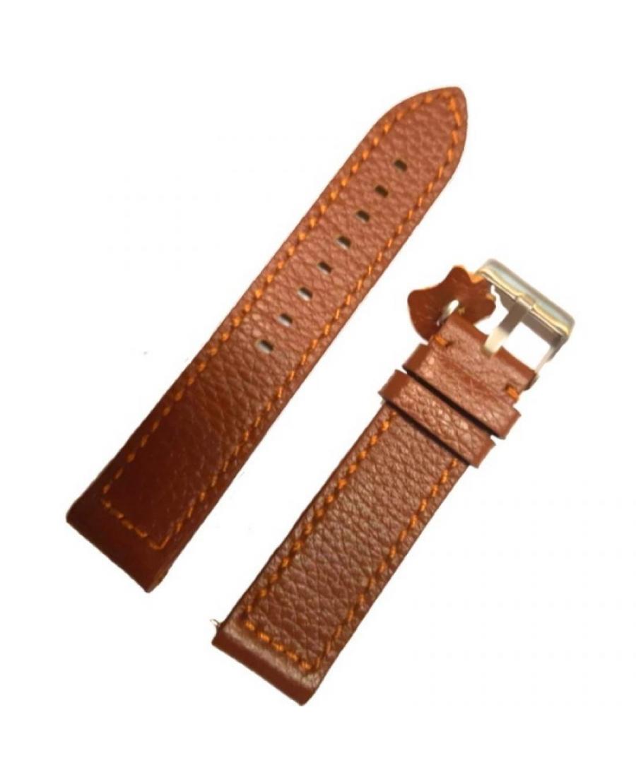 Watch Strap Diloy 404.08.22 Brown 22 mm