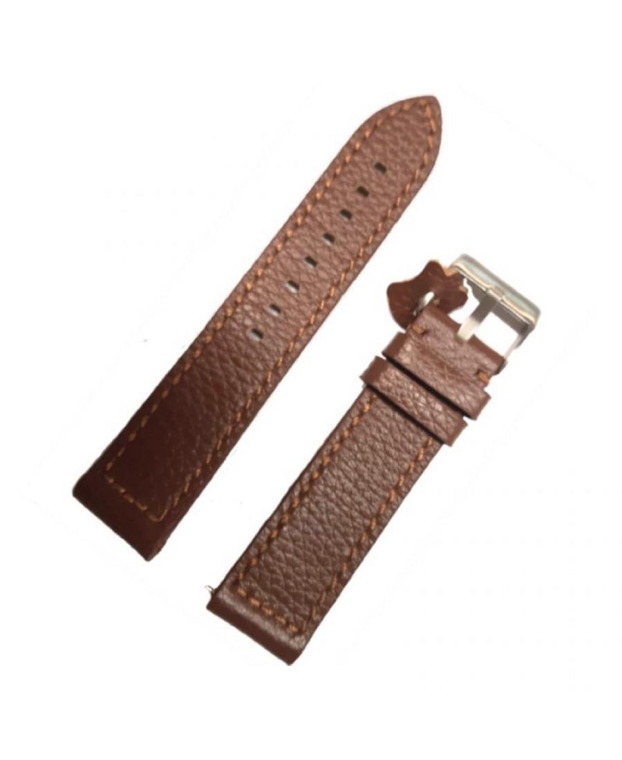 Watch Strap Diloy 404.02.20 Brown 20 mm
