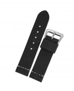 Watch Strap Diloy 392.01.22 Black 22 mm image 1