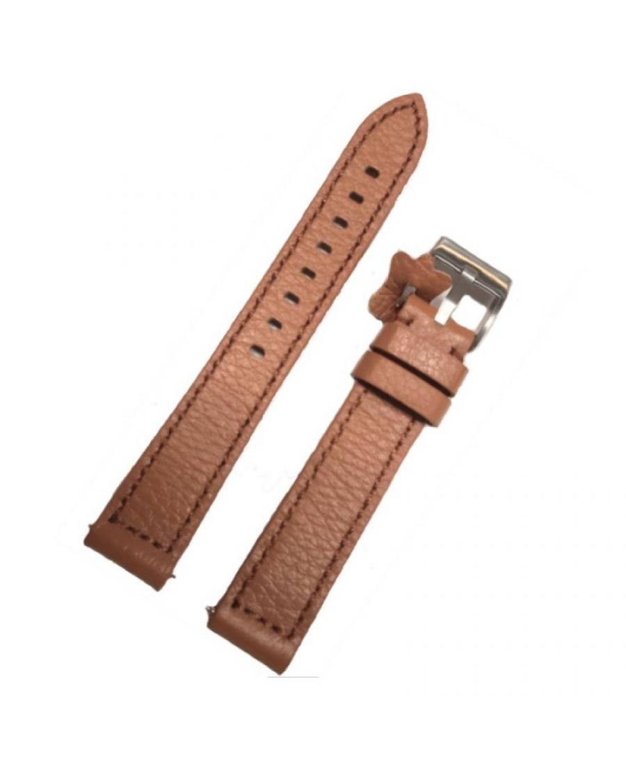 Watch Strap Diloy 404.03.18 Brown 18 mm