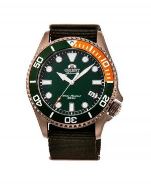 Men Classic Sports Diver Japan Automatic Analog Watch ORIENT RA-AC0K04E10B Green Dial 43mm