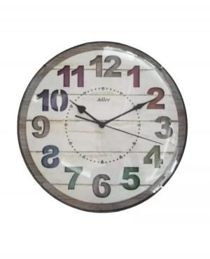 ADLER 30170 LIGHT WOOD Wall clock Glass