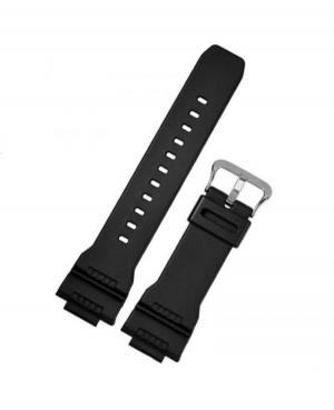 Ремешок для часов CASIO 10330771 Пластик / Резина Чёрный 28 мм изображение 1