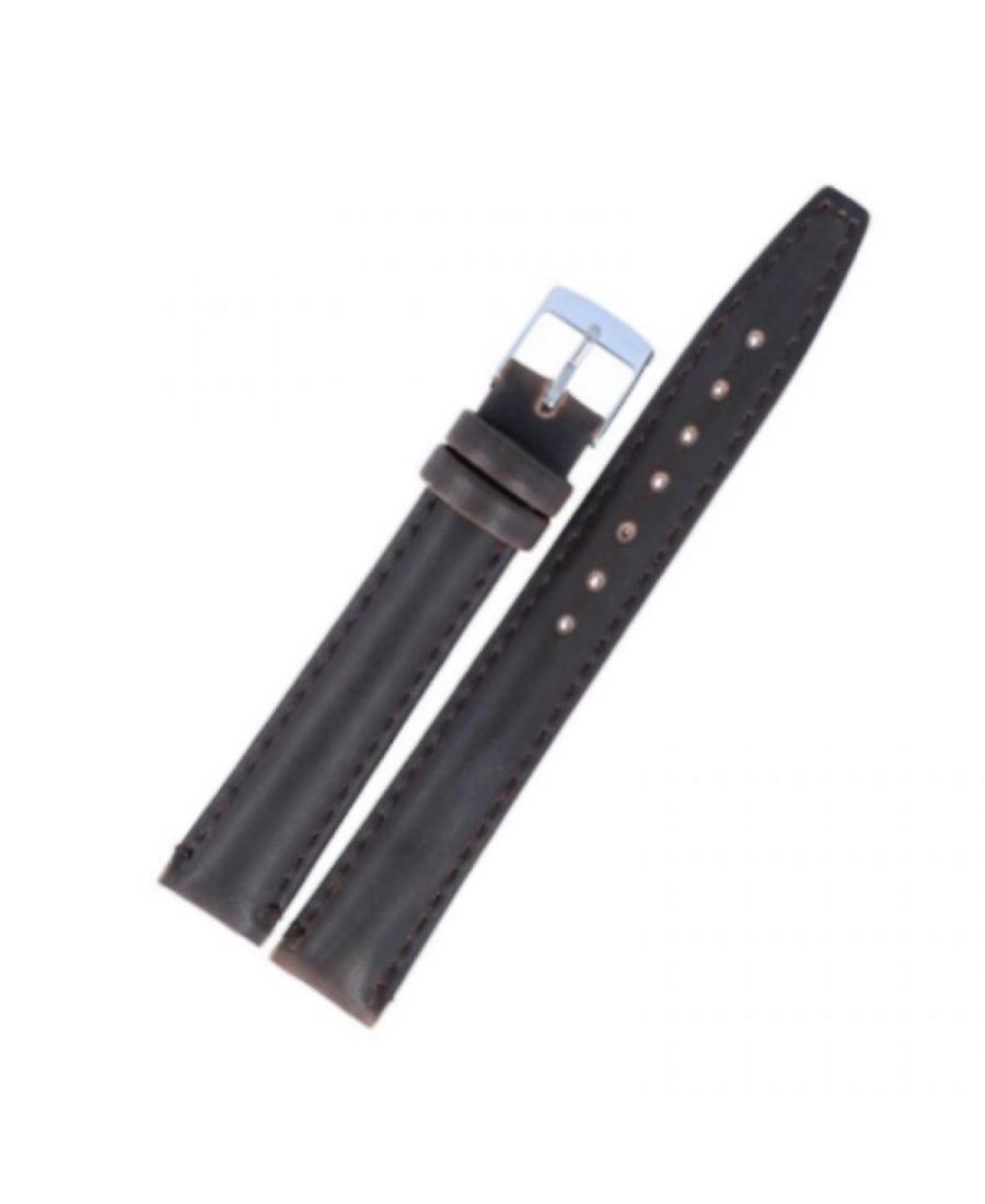 Watch Strap Diloy 77.02.12 Brown 12 mm