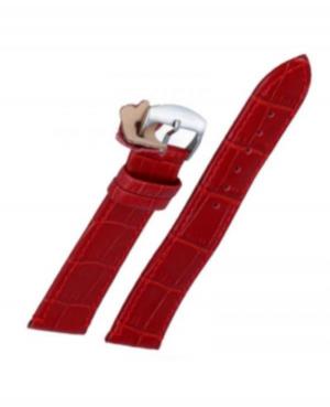 Ремешок для часов Diloy 402.06.18 Кожа Красный 18 мм