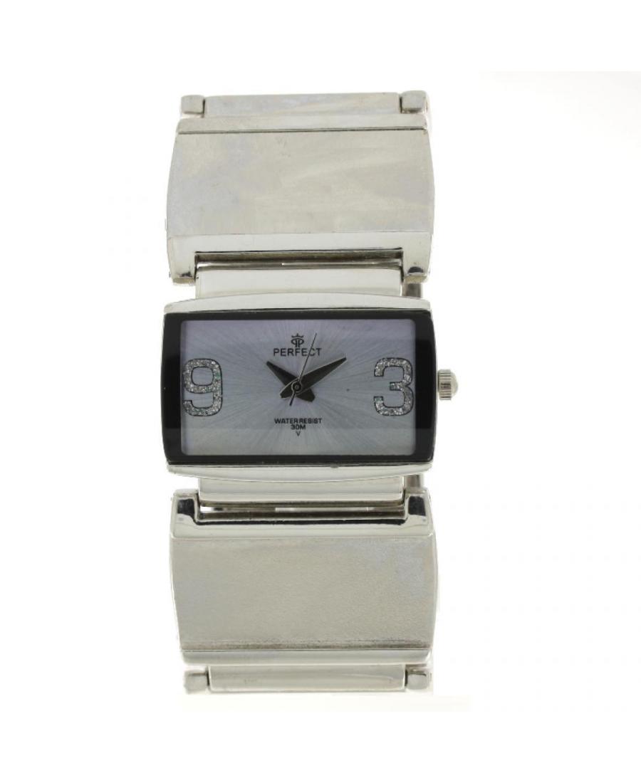 Kobiety Moda kwarcowy analogowe Zegarek PERFECT PRF-K09-103 Srebrna Dial 28mm