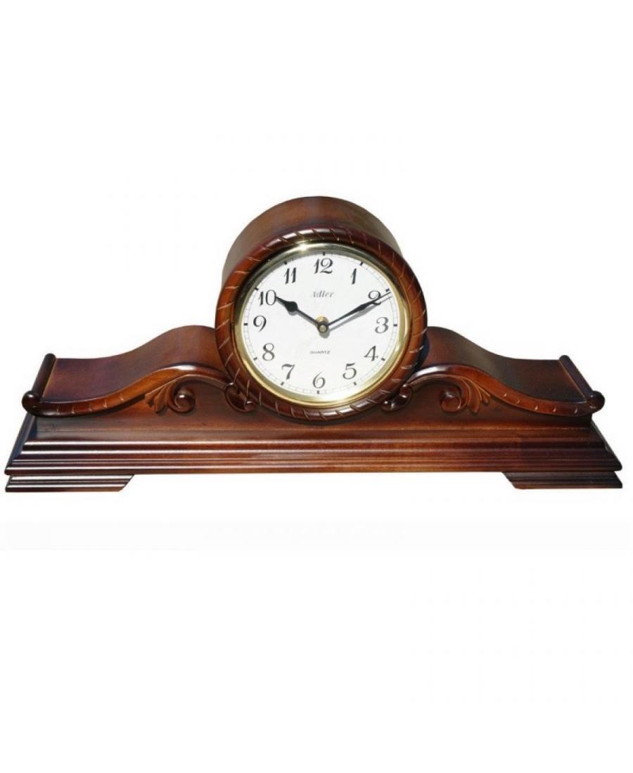 ADLER 12003W Table clock quartz Wood Walnut Drewno Orzech