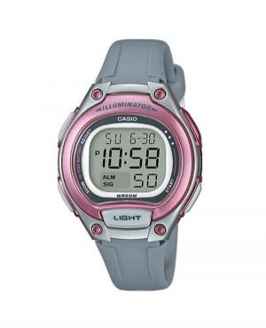 Women Sports Functional Japan Quartz Digital Watch Alarm CASIO LW-203-8AVEF Grey Dial 34mm