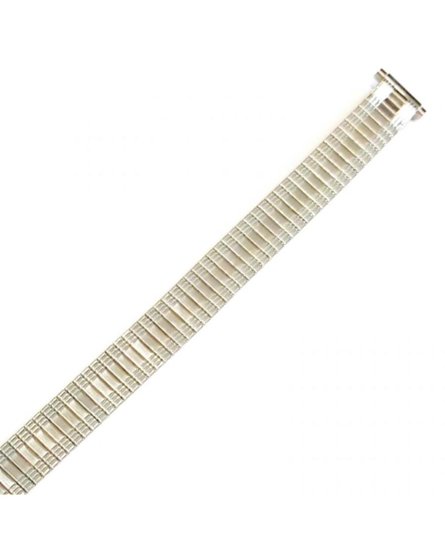 Expanding Watch Strap M-SILVER-107-LADY Metal 14 mm