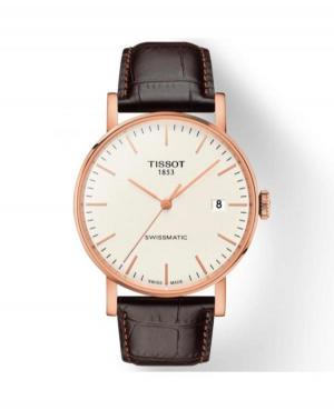Men Swiss Classic Automatic Watch Tissot T109.407.36.031.00 Silver Dial