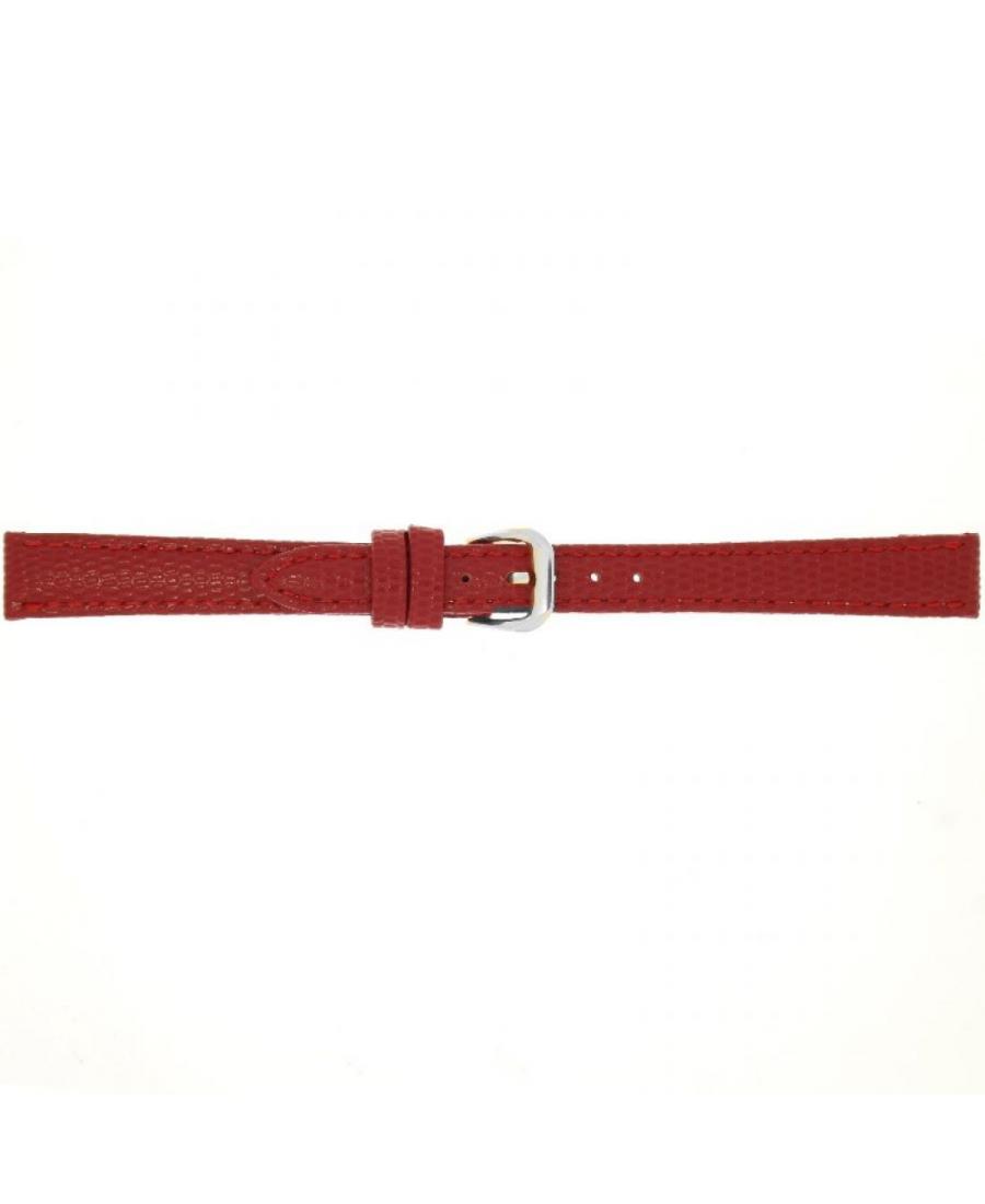 Ремешок для часов CONDOR Semi Padded Lizard Grain 065R.06.12.W Кожа Красный 12 мм