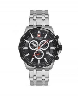Men Swiss Classic Functional Quartz Watch Swiss Military Hanowa 06-5256.33.007 Black Dial
