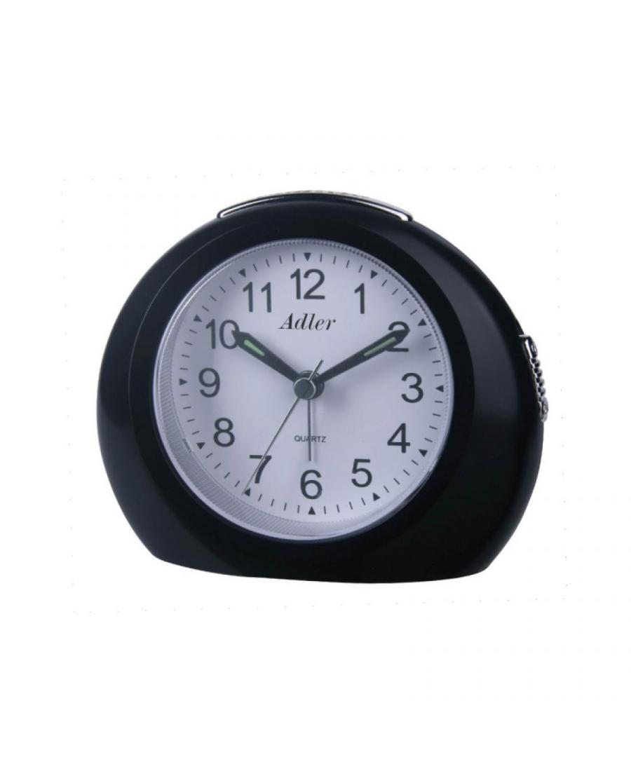 ADLER 40140BK Alarm clock Plastic czarny Plastik Tworzywo Sztuczne Czarny