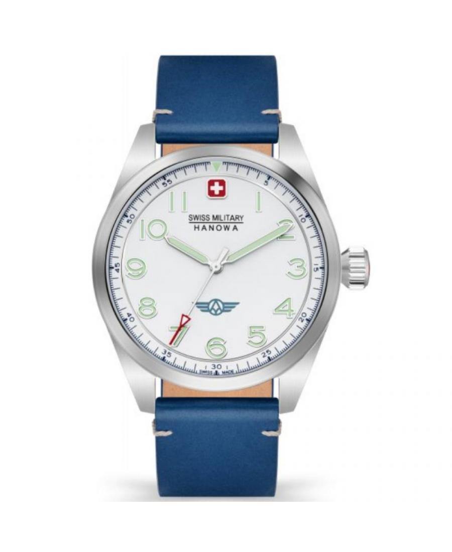 Men Swiss Classic Quartz Watch Swiss Military Hanowa SMWGA2100403 White Dial