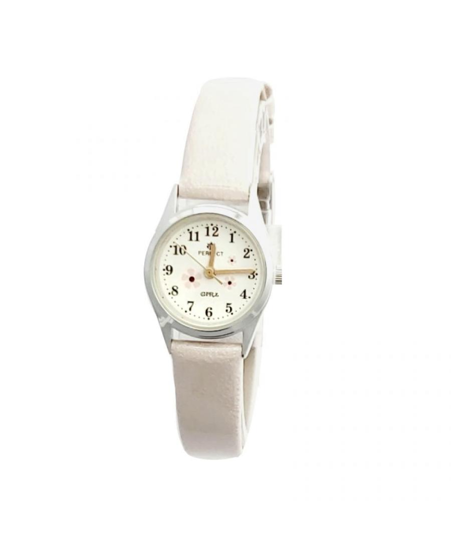 Zegarki dziecięce G141-S505 klasyczny PERFECT kwarcowy Biały Dial