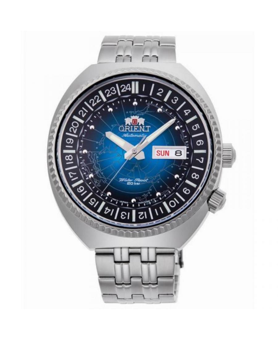 Мужские Классические Diver Японские Automatic Часы ORIENT RA-AA0E03L19B Синий Dial 43mm