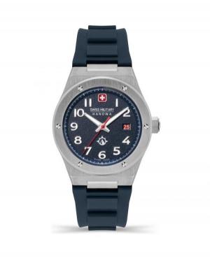 Mężczyźni Szwajcar kwarcowy analogowe Zegarek Chronograf SWISS MILITARY HANOWA SMWGN2101901 Niebieska Dial 43mm