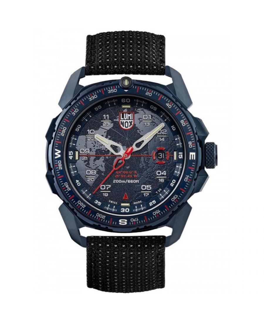 Men Swiss Quartz Watch Luminox XL.1203 Blue Dial
