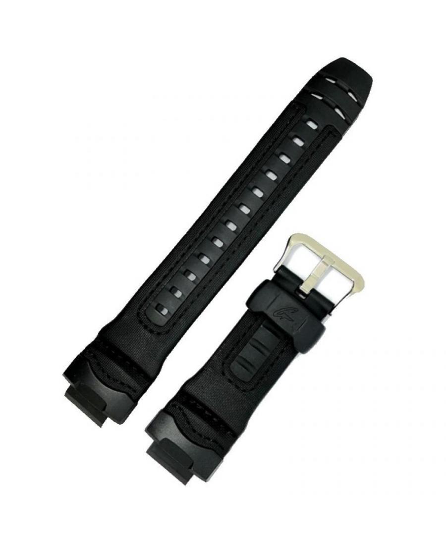 Watch Strap CASIO 10216864 Plastic / Rubber czarny Tworzywo sztuczne/guma Czarny 21,50 mm