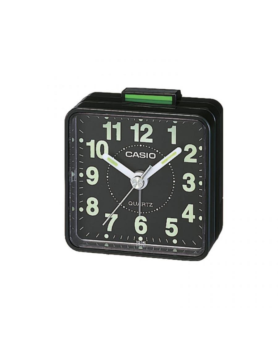 CASIO Alarn clock TQ-140-1EF Plastic czarny Plastik Tworzywo Sztuczne Czarny