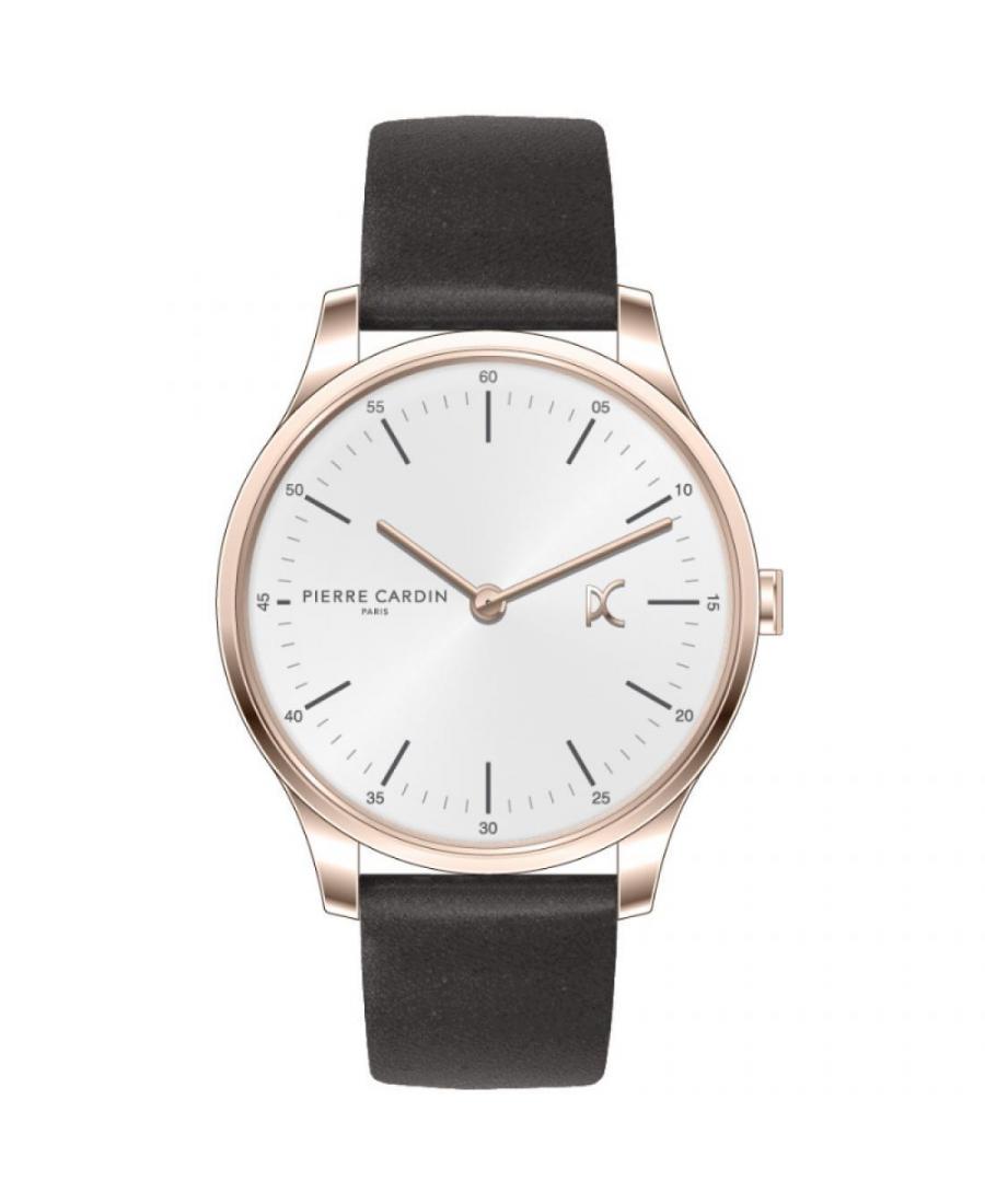 Men Classic Quartz Watch Pierre Cardin CBA.4006 White Dial