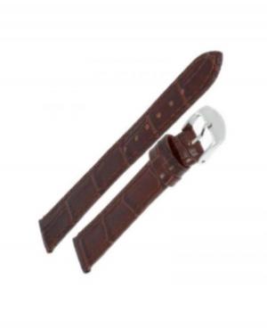 Watch Strap Diloy 402.02.12 Leather Brown Skórzany Brązowy 12 mm