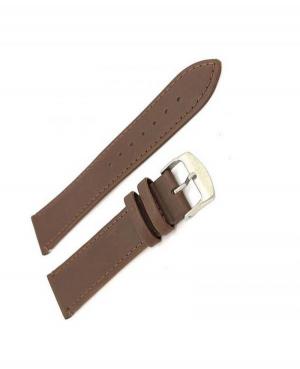 Watch Strap Diloy 421.02.18 Brown 18 mm