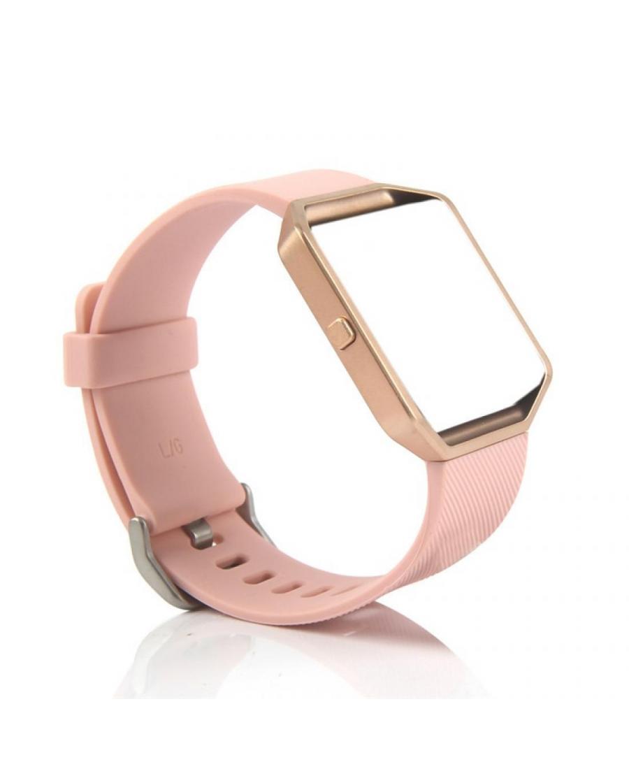 Julman watch strap for Fitbit Blaze Silicone Pink 24 mm
