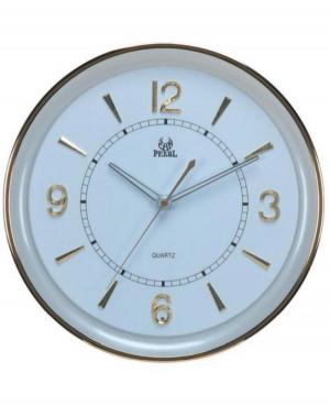 Pearl PW164-1730-2 Wall Clock Plastic Gold color