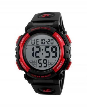 Women Sports Functional Quartz Digital Watch Alarm SKMEI 1266RD Grey Dial 42mm