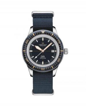 Men Sports Diver Luxury Swiss Automatic Analog Watch CERTINA C036.407.18.040.00 Blue Dial 42.8mm